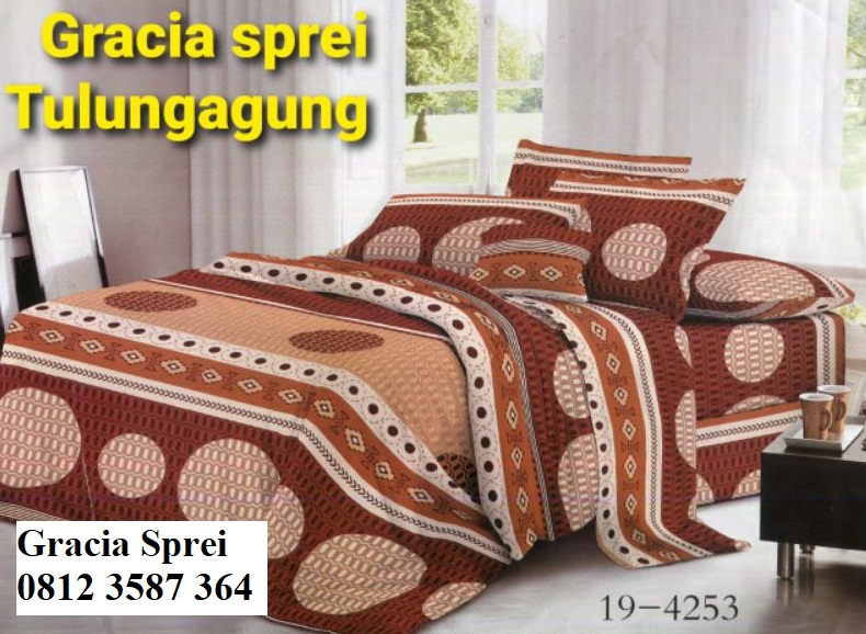 <p>Gracia Disp GR Coklat dengan motif kekinian and